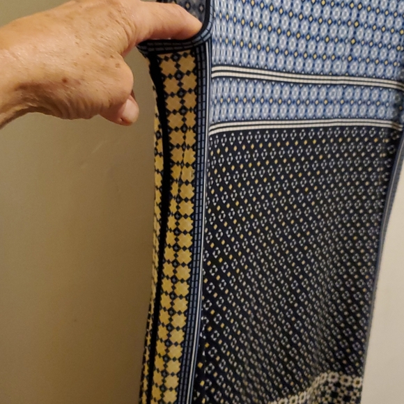 Blue Print Maxi Dress EUC - Picture 2 of 4